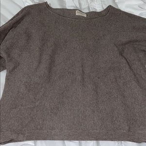 taupe sweater